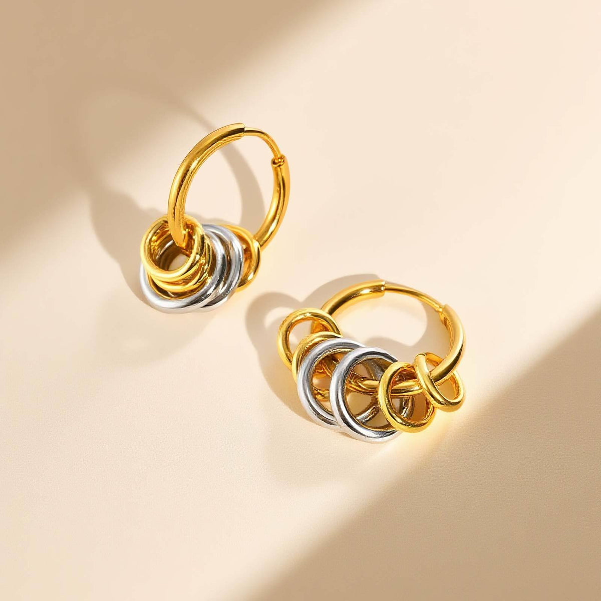 Modern Stainless Steel Earrings