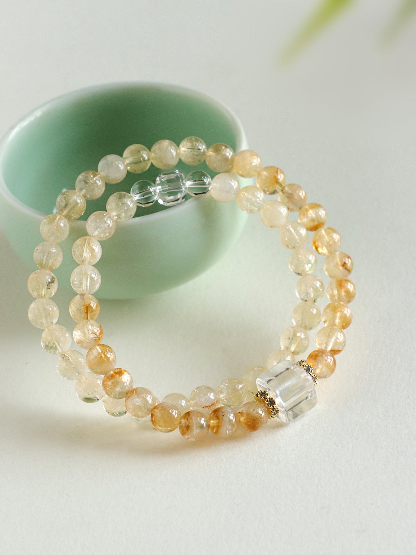 Planderful Fortune's Favor Bracelet – Elegant Crystal Beaded Design