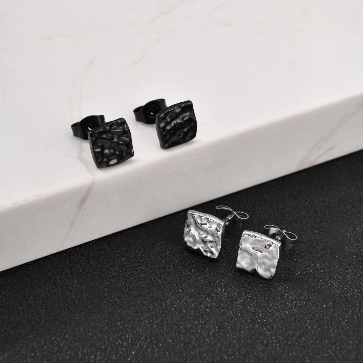 Modern Stainless Steel Earrings — Multiple Styles