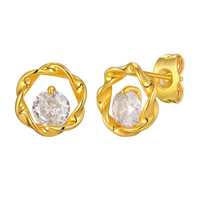 Zircon Vintage Earrings