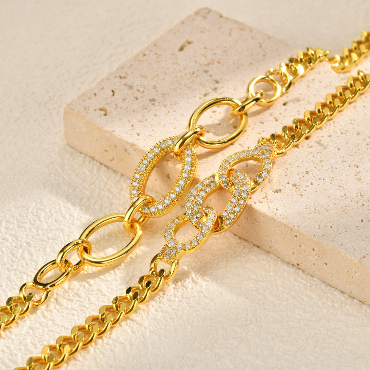 Zircon Copper Bracelet