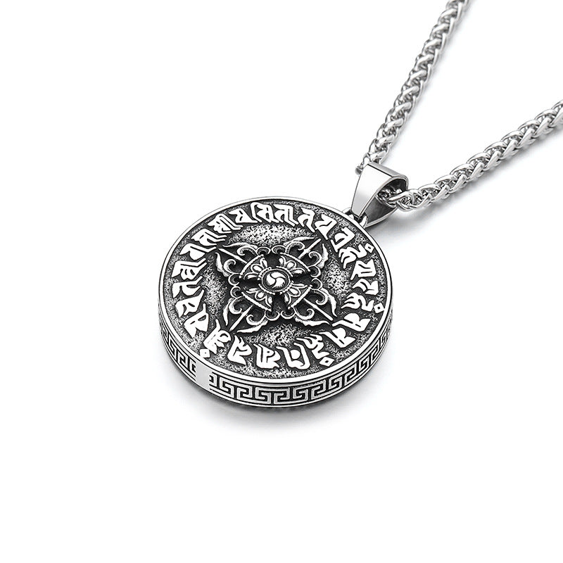Steel Necklace – Elegant Pendant Necklace