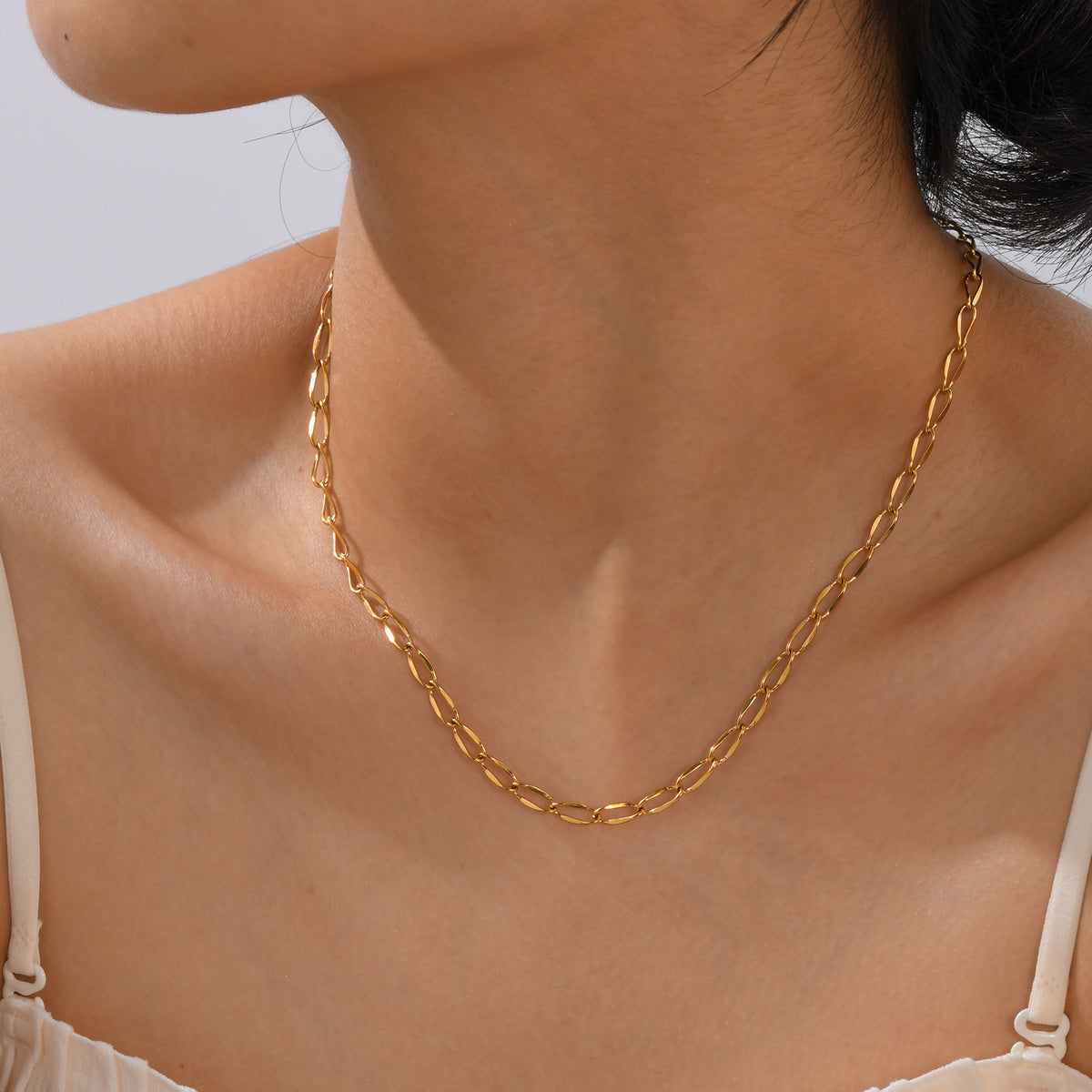 Gold-Plated Stainless Steel Bracelet