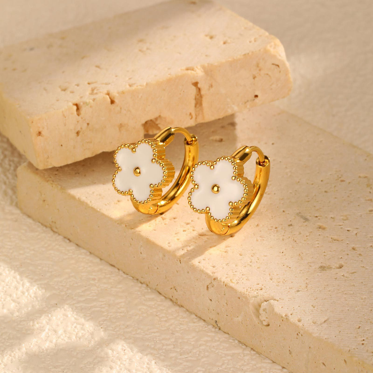 Floral Earrings — Color & Design Options