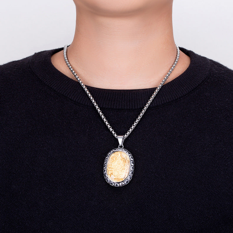Zircon Necklace – Elegant Zodiac Saints Eight Patrons Pendant for Everyday Wear Planderful Collection