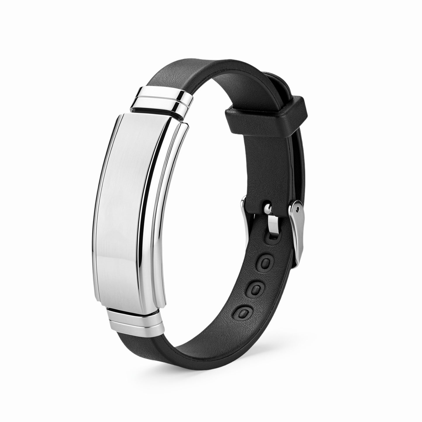 Mens Stainless Steel Bracelet Everyday Genie By Planderful Unisex Trendy Jewelry Protection Statement