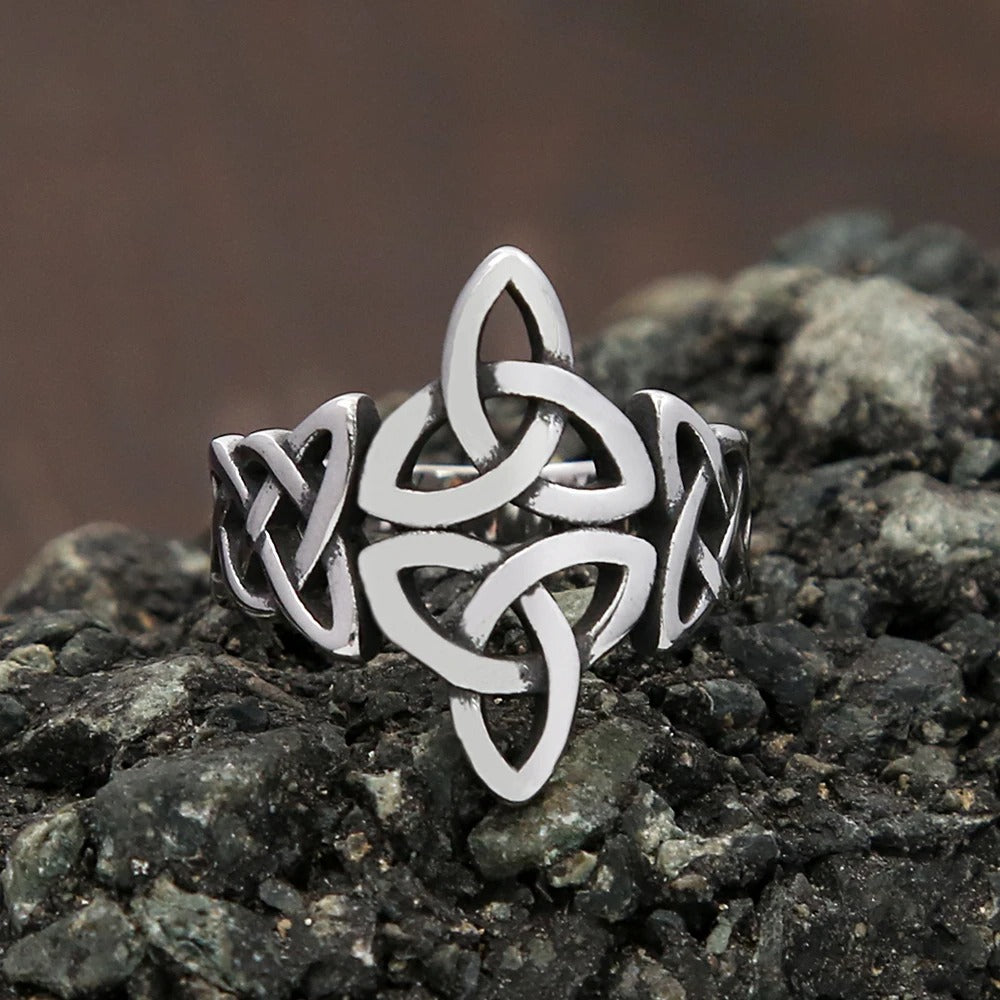Celtic Viking Stainless Steel Men's Ring