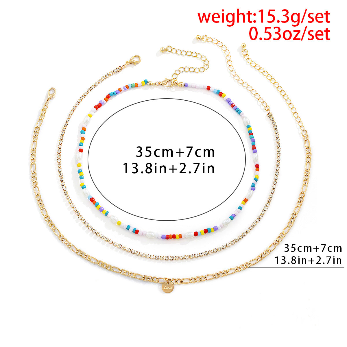 Statement Necklace Planderful Vienna Verve Multi Layer Claw Chain Beaded Ethnic Color Beads Imitation Pearl For Women