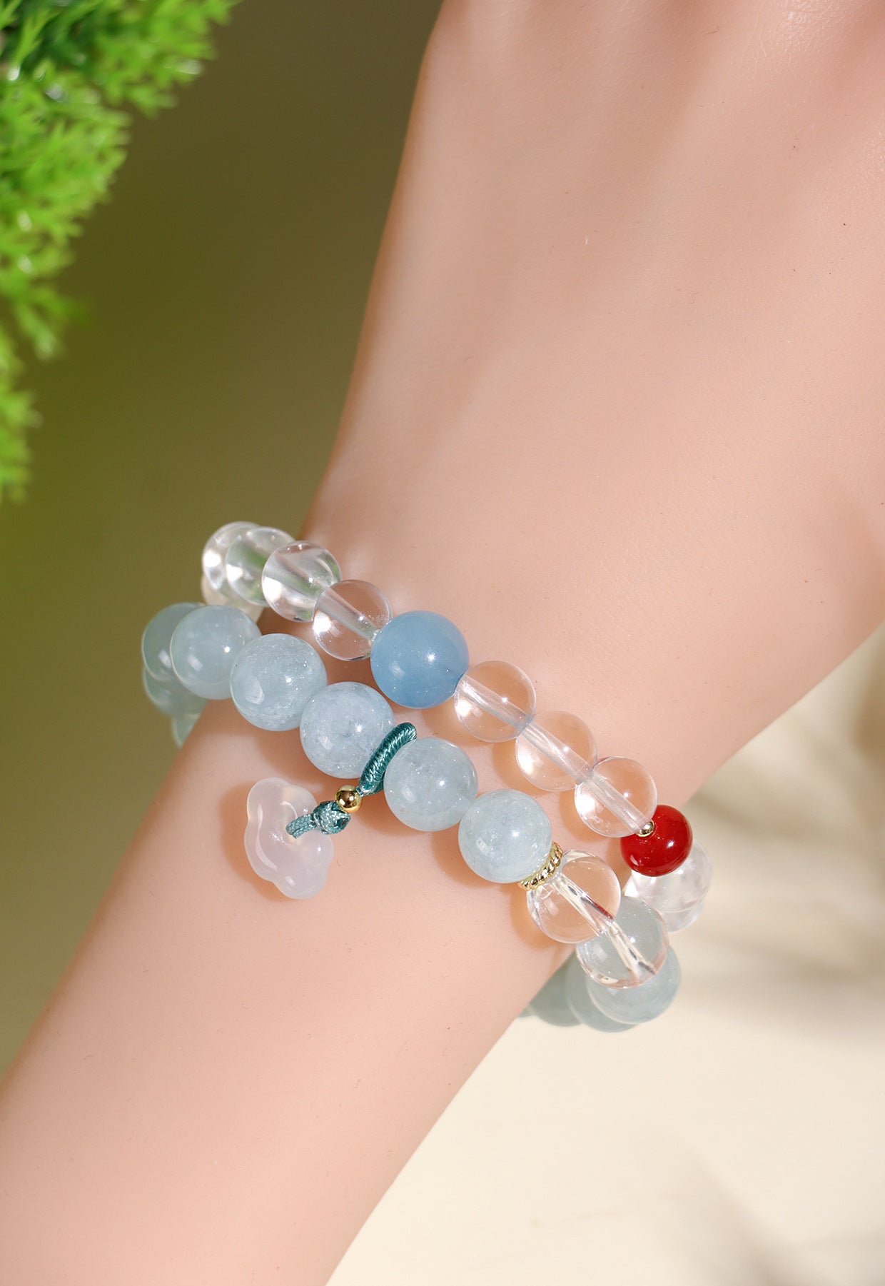 Planderful Fortune's Favor Bracelet – Fresh and Sweet Aquamarine Design