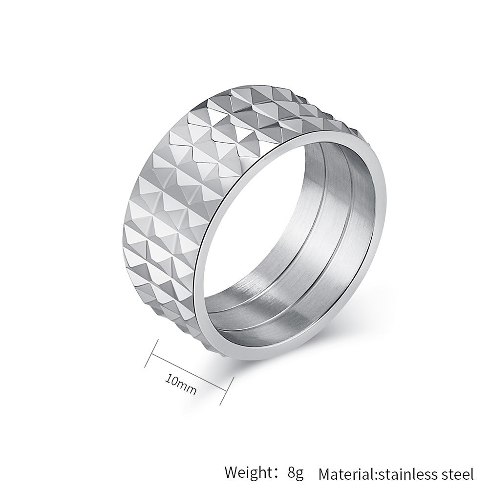 Steel Ring - Vintage Everyday