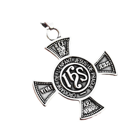 Trendy Titanium Steel Cross Pendant Jewelry for Men - European and American Inspired Wholesale Collection