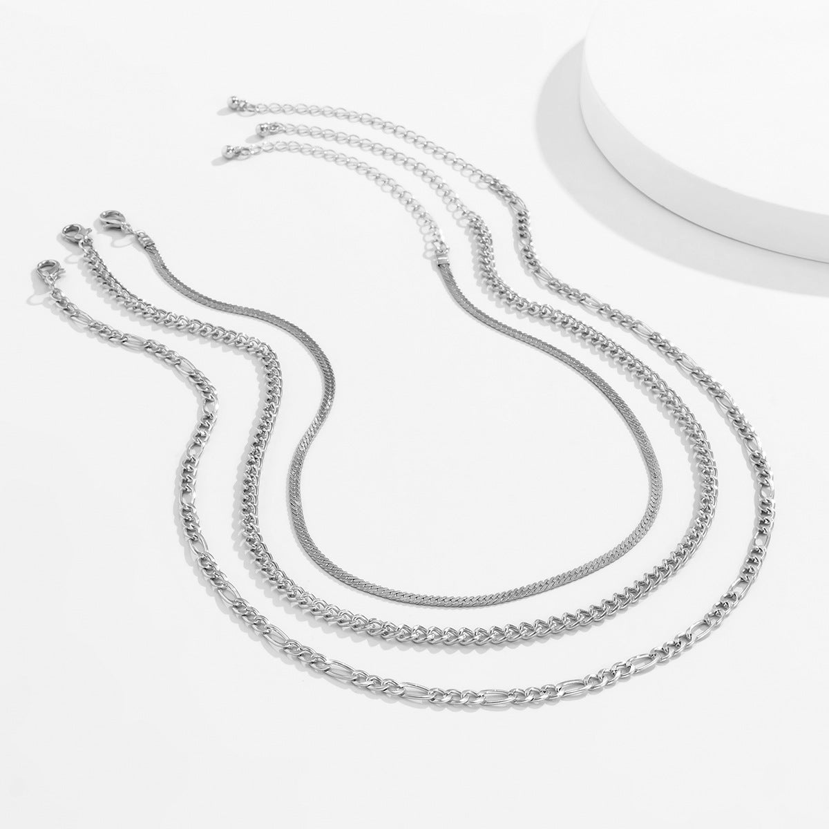 Planderful Vienna Verve Necklace – Punk Multi-Layer Snake Bone Design
