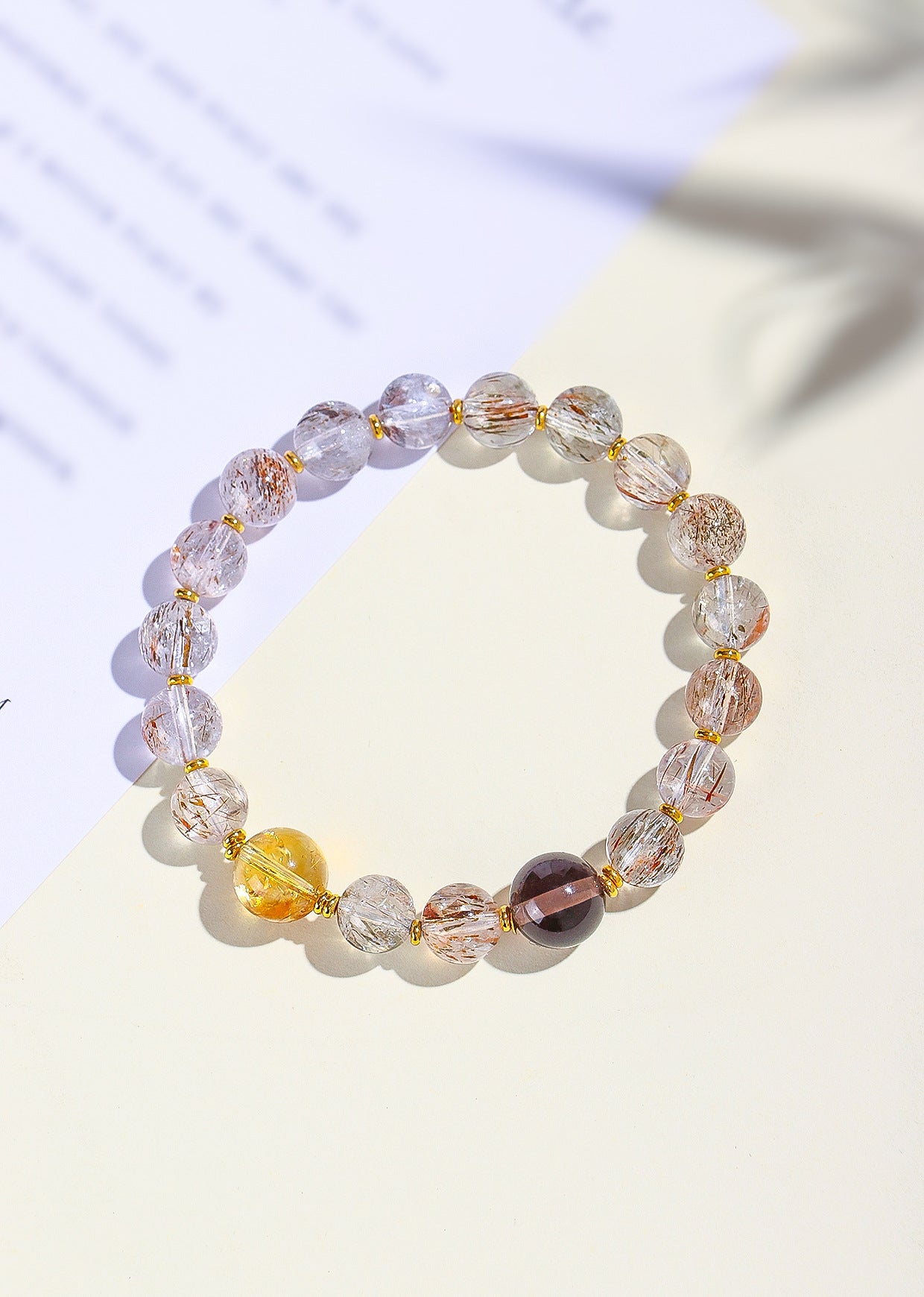 Planderful Fortune's Favor Bracelet – Elegant Crystal Beaded Design