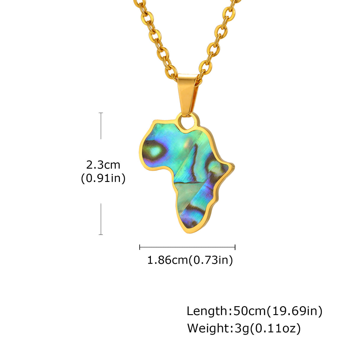 Shell Stainless Steel Pendant