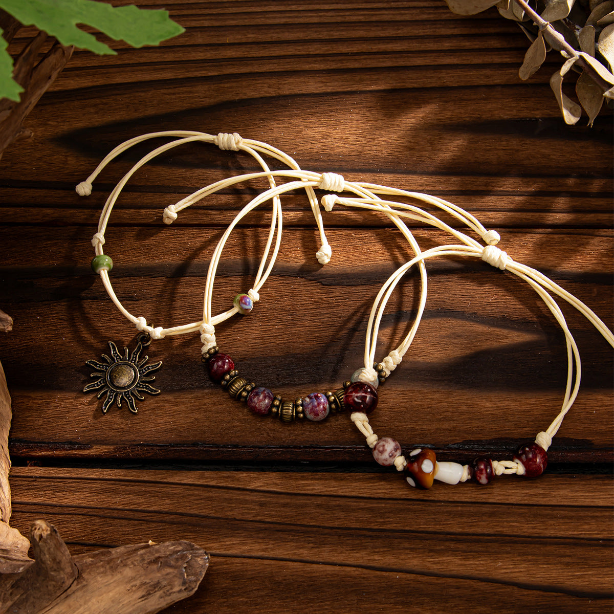 Planderful Vienna Verve Ethnic Wind Star Bracelet For Women Retro Gravel Statement Jewelry