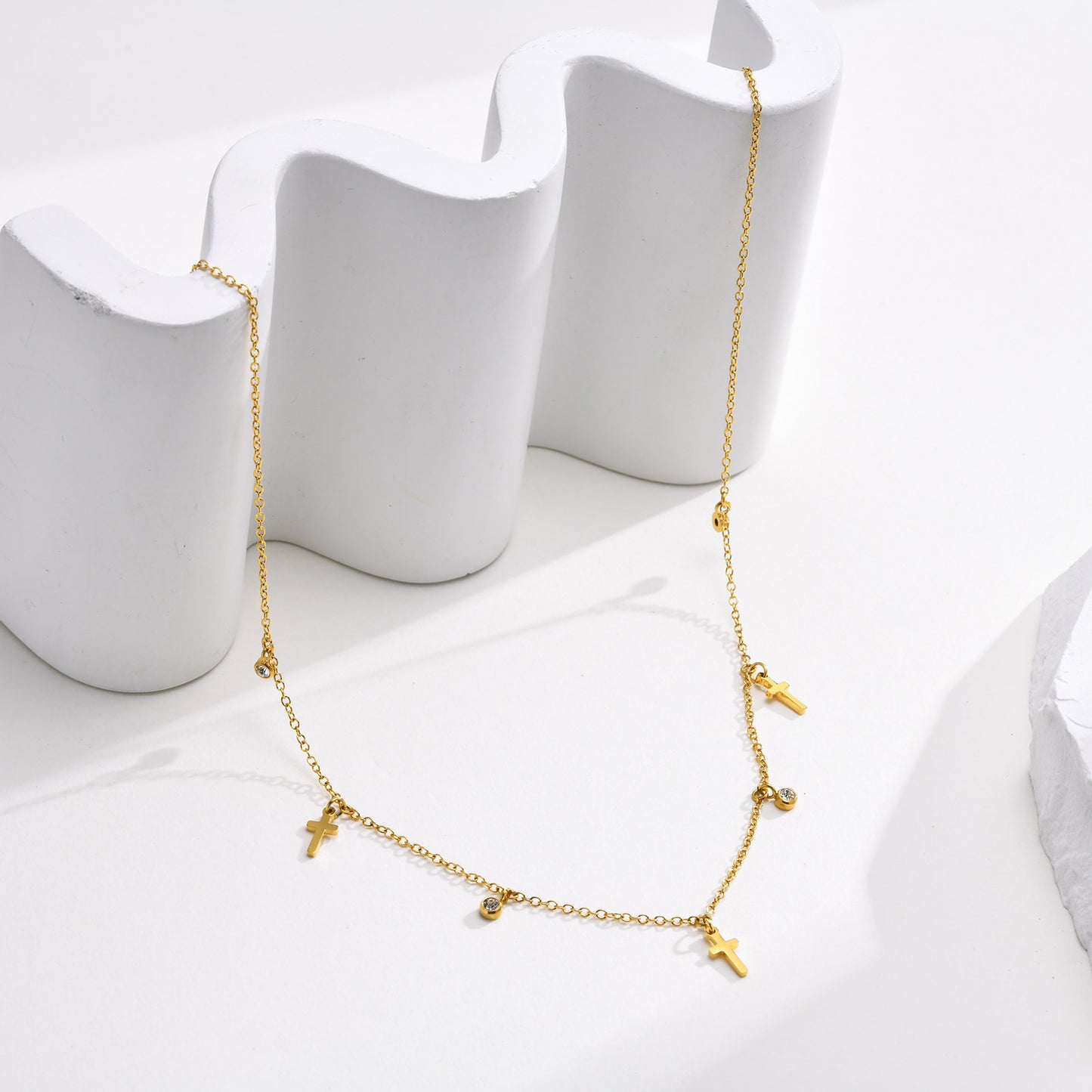 European And American Cross-Border Jewelry Wholesale Gold Necklace