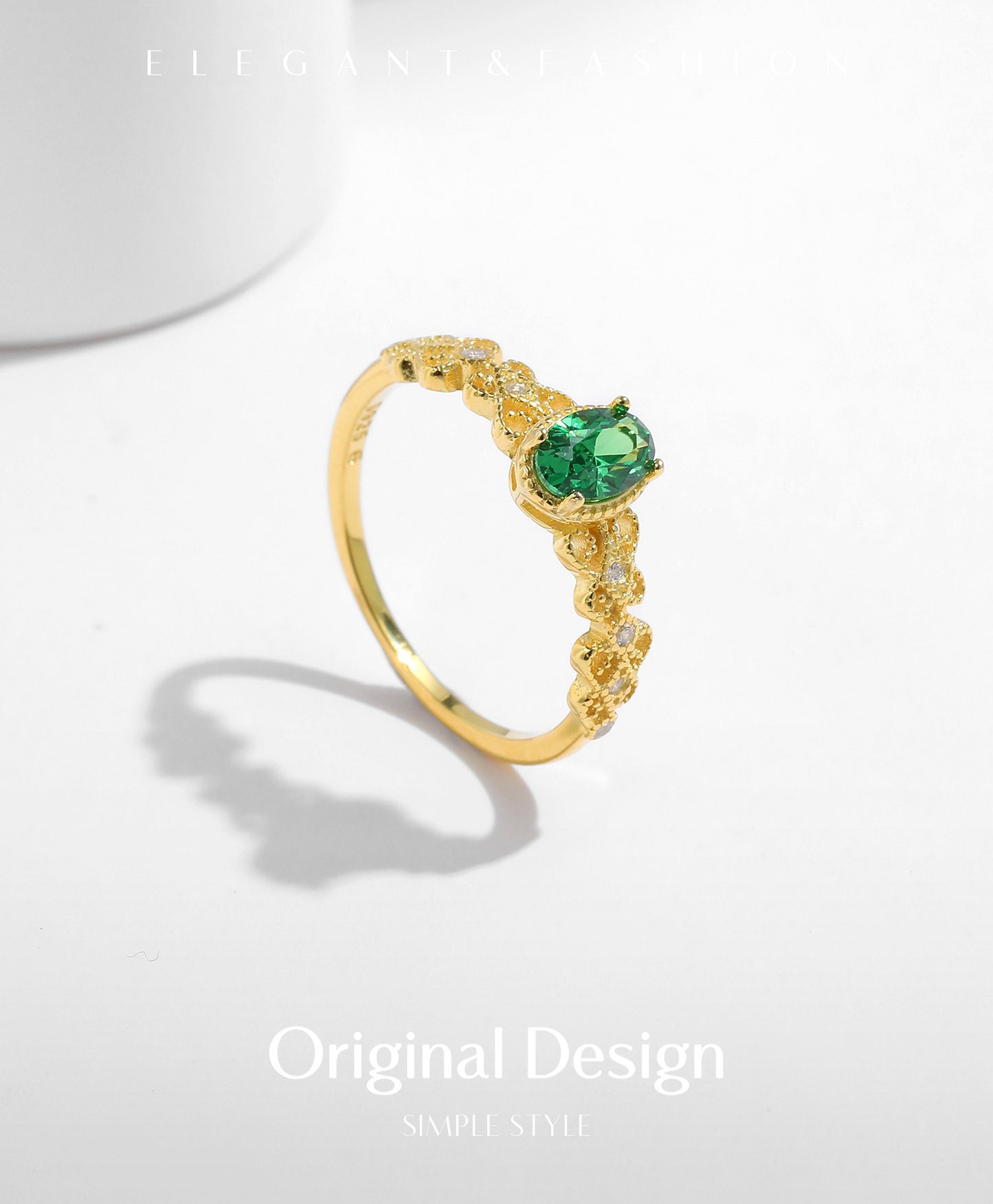 Planderful Gala Fireworks Ring – British Retro Antique Lace Design