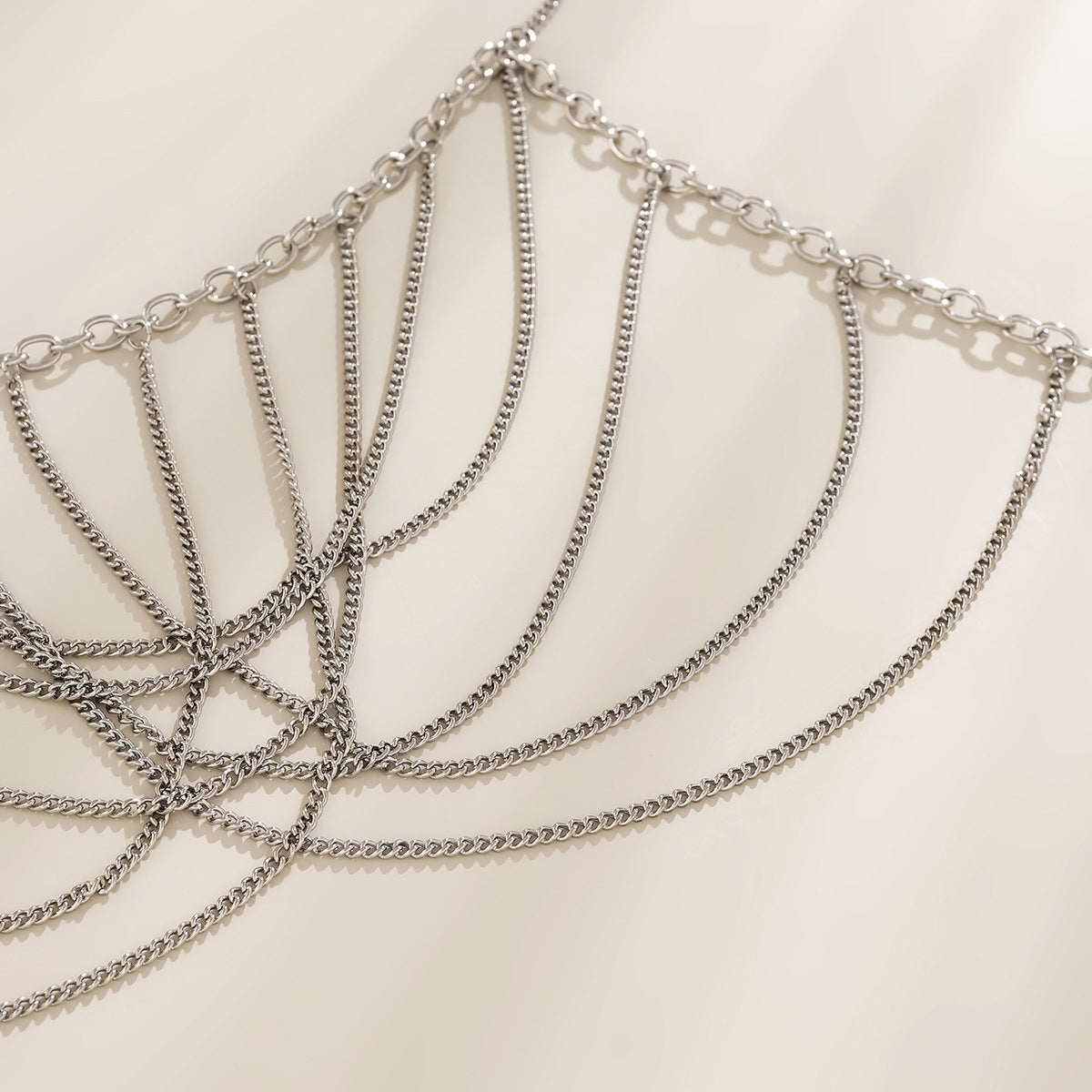 Elegant Hollow Cross Body Chain Necklace for Stylish Women