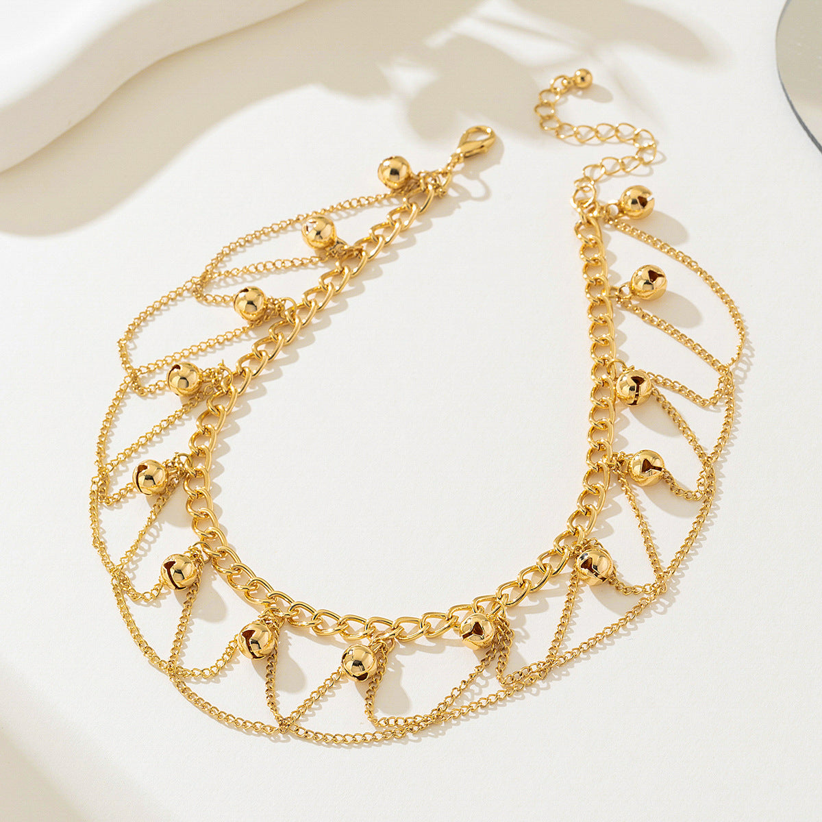 Personalized Retro Gold Arm Chain Bracelet for Women