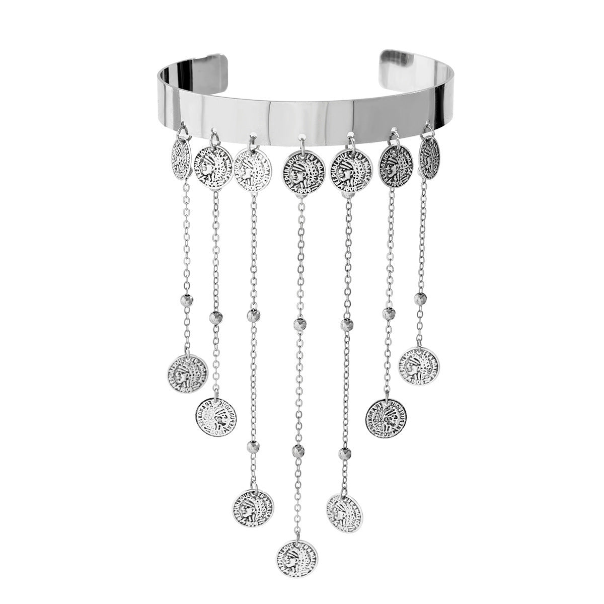 Fringed Arm Chain Bracelet By Planderful Vienna Verve For Women Bohemian Statement Jewelry