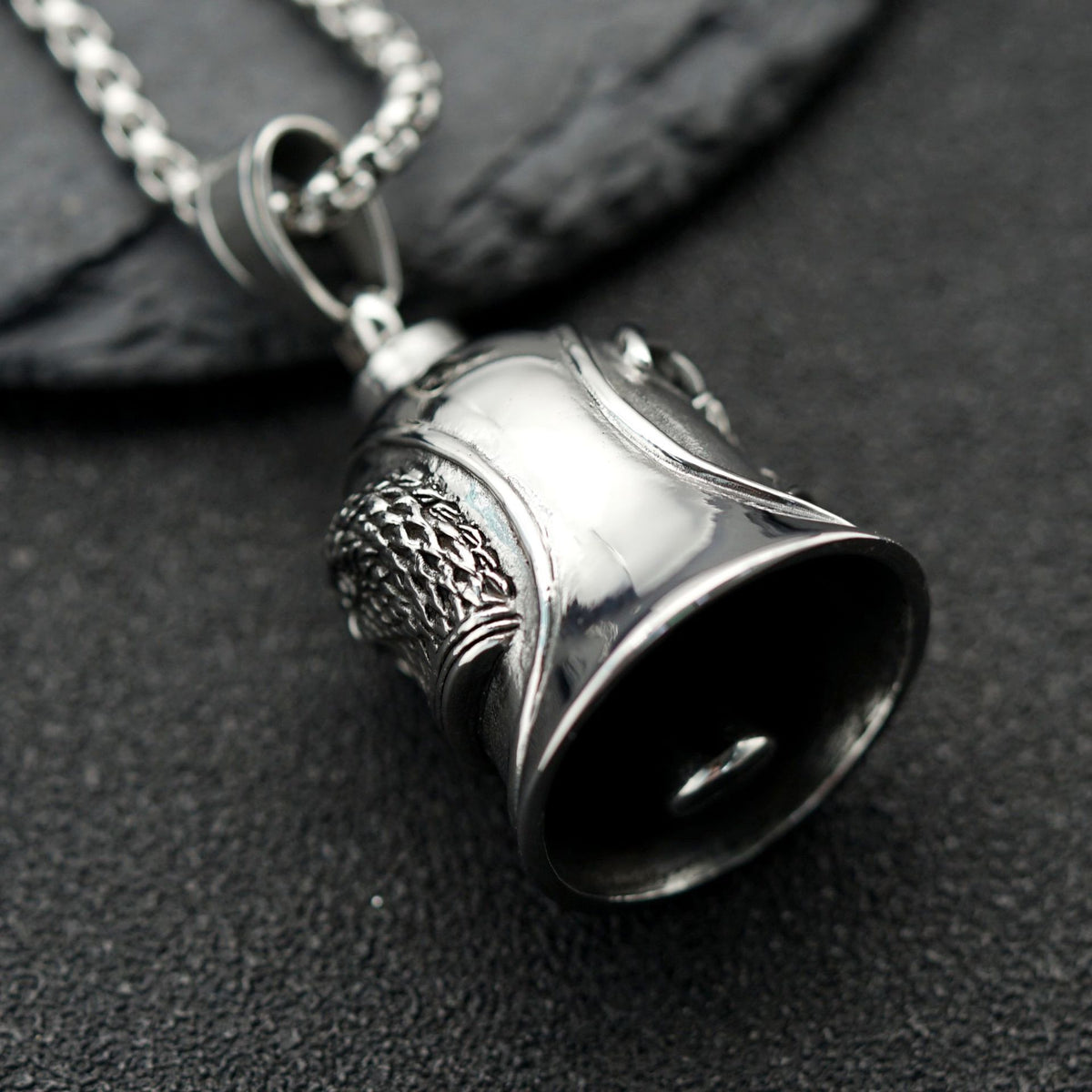 Punk Eagle Stainless Steel Pendant Necklace
