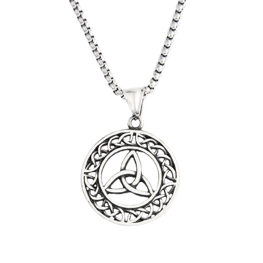Viking 316 Stainless Steel Pendant Necklace for Men