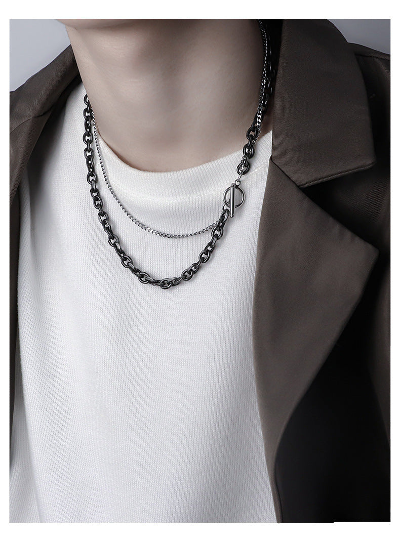 Planderful Jewelry Titanium Steel Necklace