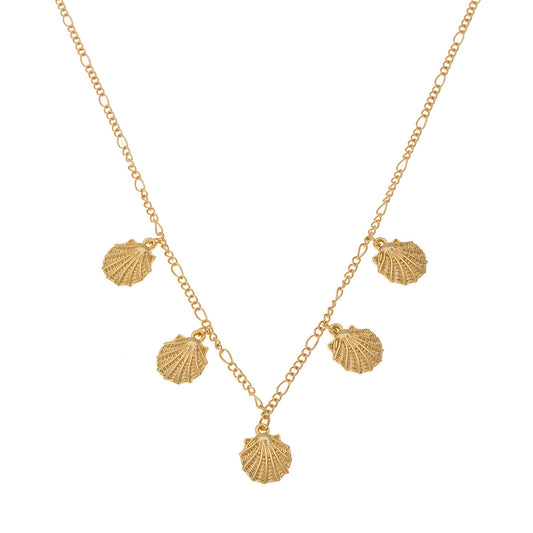 Planderful Vienna Verve Necklace – Personalized Vacation Shell Pendant