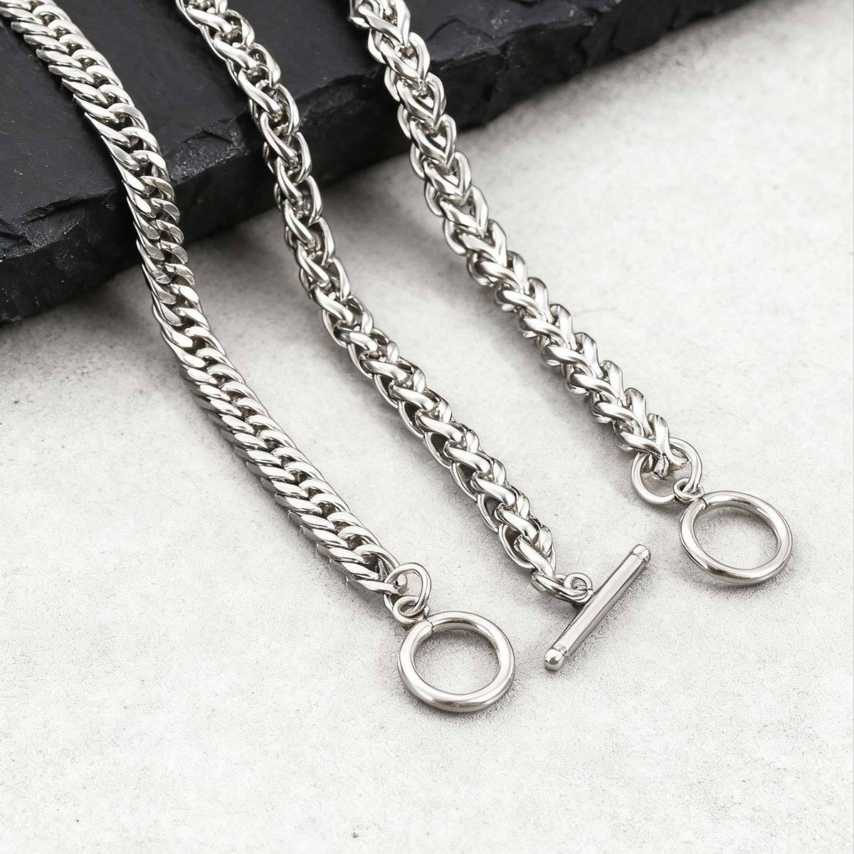 Cuban Chain Minimalist Stainless Steel Bracelet