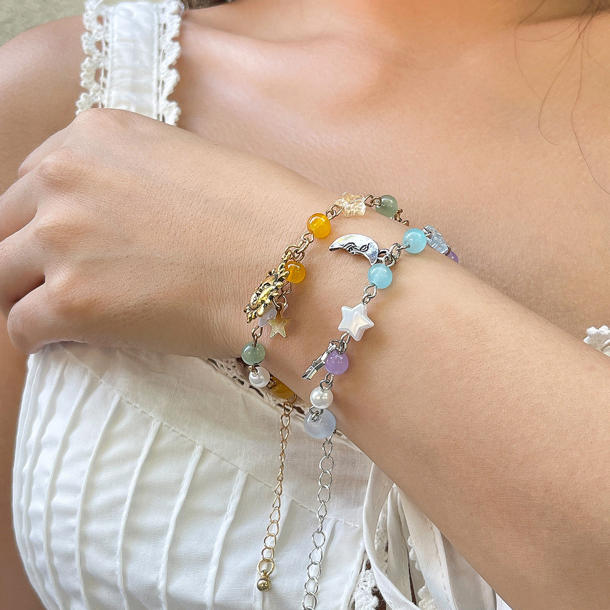 Planderful Vienna Verve Butterfly Star OT Buckle Bracelet For Women Personalized Chic Statement Accessory