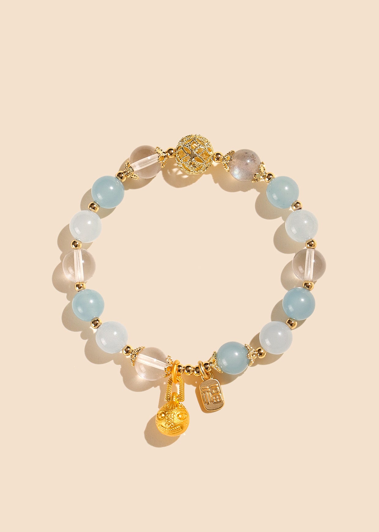 Planderful Fortune's Favor Bracelet – Elegant Crystal Design for Good Luck