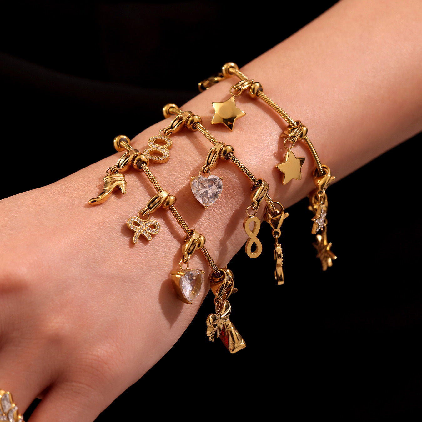 Planderful Everyday Genie Zircon Pendant Bracelet For Women