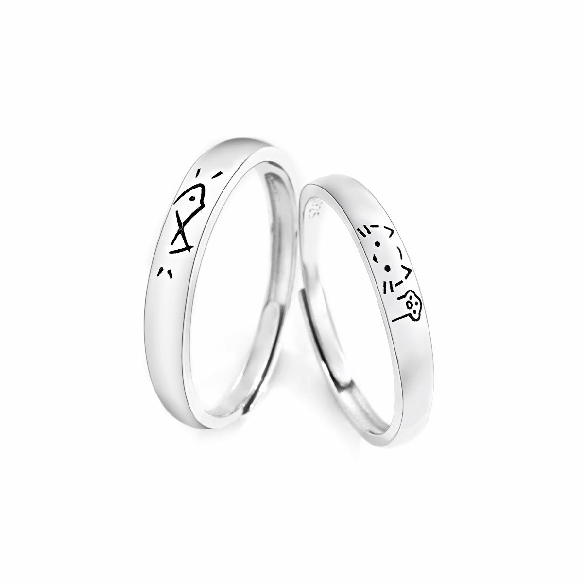 Eat Your S925 Sterling Silver Women's Ring