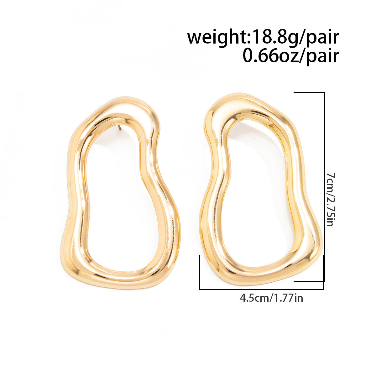 Snake Shaped Exaggerated Long Twist Earrings Planderful Vienna Verve For Women Hollow Geometric Statement