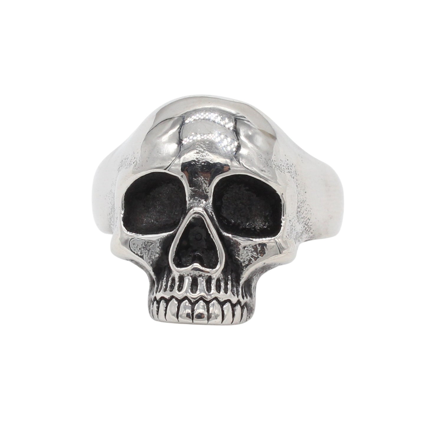 Planderful Everyday Genie – European and American Personalized Retro Skull Men's Titanium Steel Ring