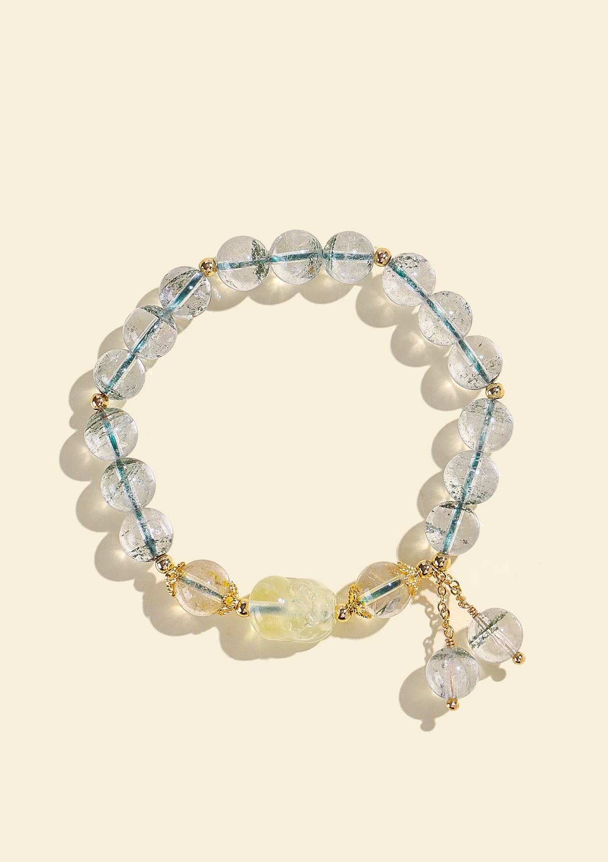 Planderful Fortune's Favor Citrine Pixiu Bracelet – Fresh and Sweet Design