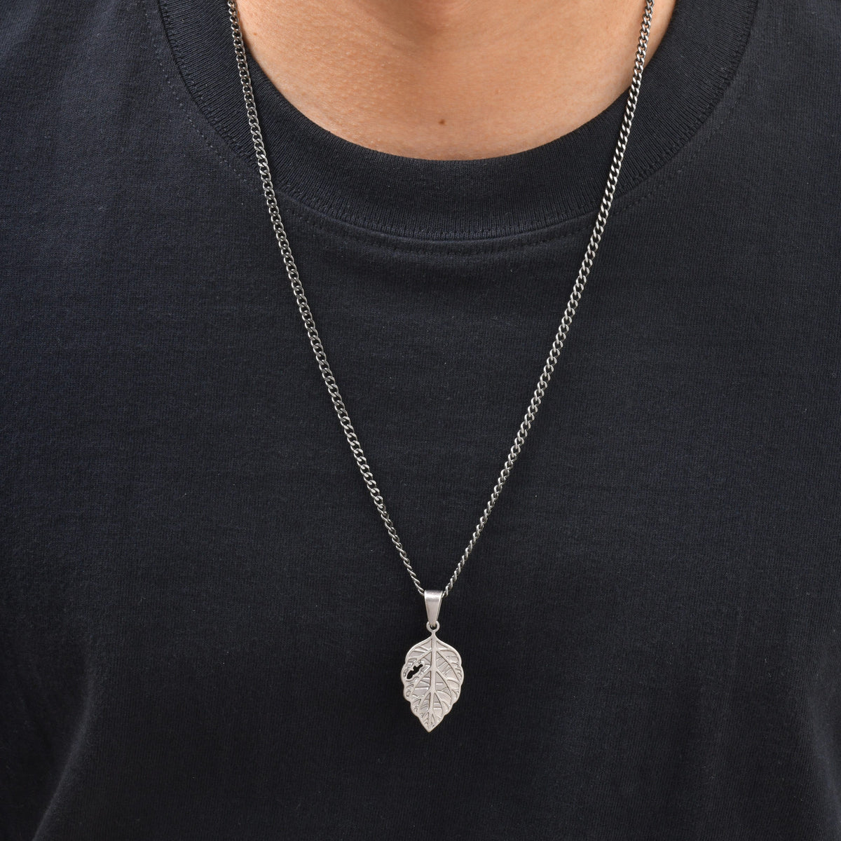 Vintage Stainless Steel Pendant