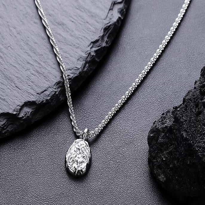 Planderful Jewelry Everyday Genie Steel Necklace For Men And Women Elegant Timeless Design
