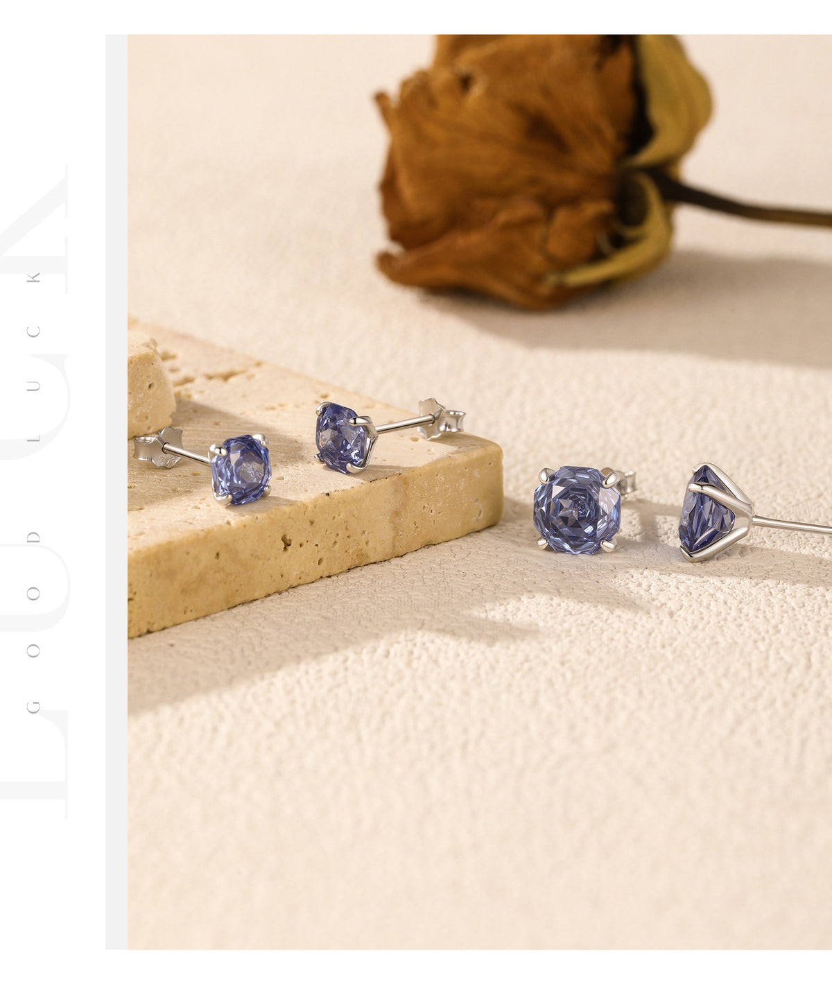 925 Sterling Silver Rose-Cut Cartilage Stud