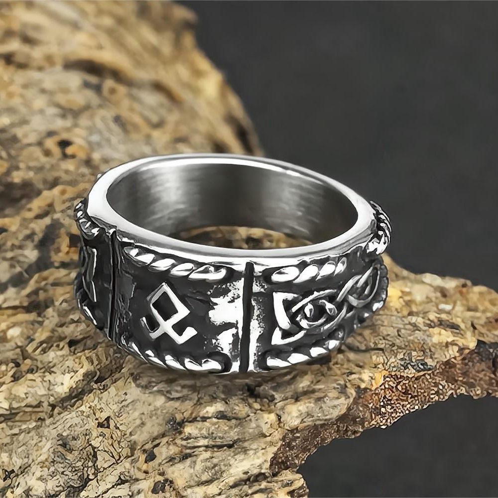 European And American Jewelry Wholesale Men's Titanium Steel Ring