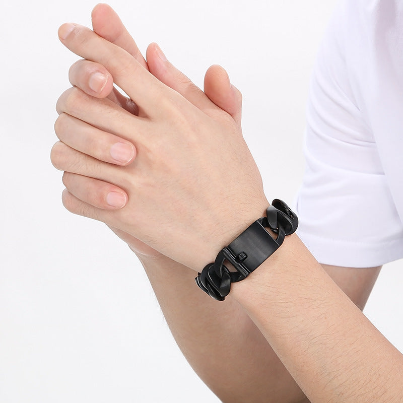 Planderful Stainless Steel Mens Bracelet Everyday Genie