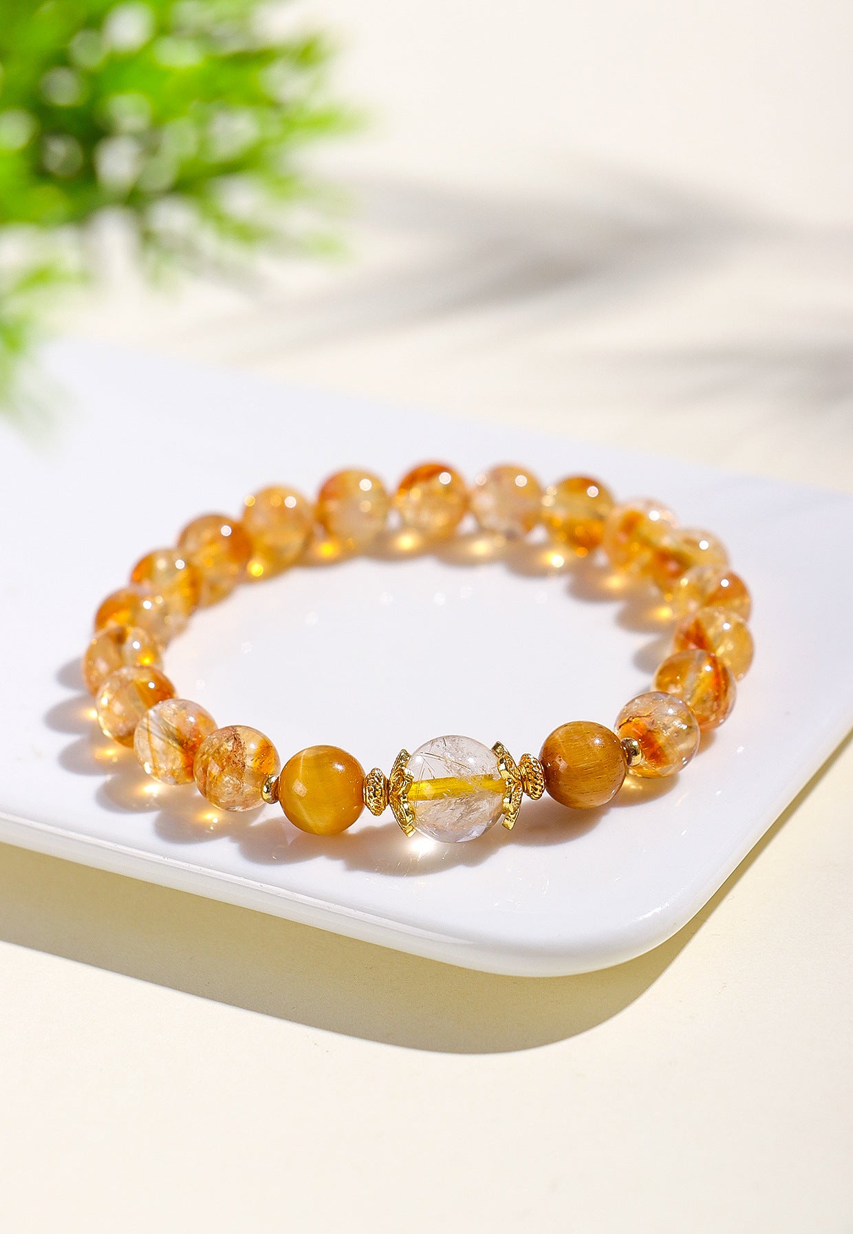 Planderful Fortune's Favor Bracelet – Premium Crystal Beaded Design
