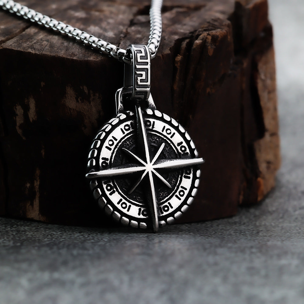 European And American Style Hexagram Viking Pendant Jewelry