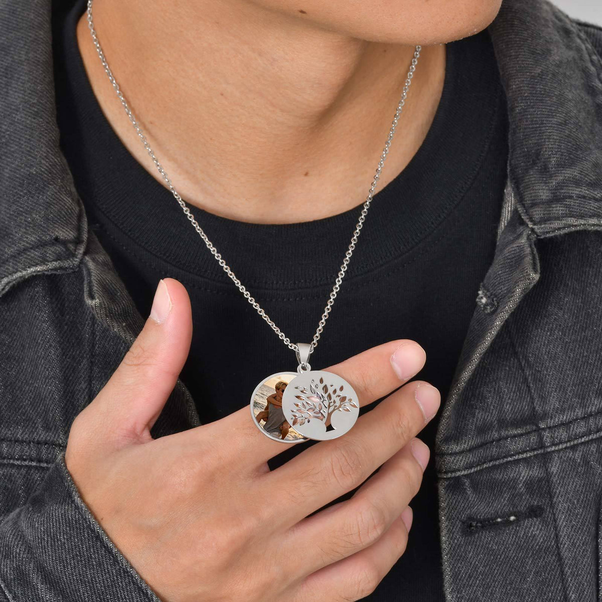 Stainless Steel Pendant — With or Without Chain
