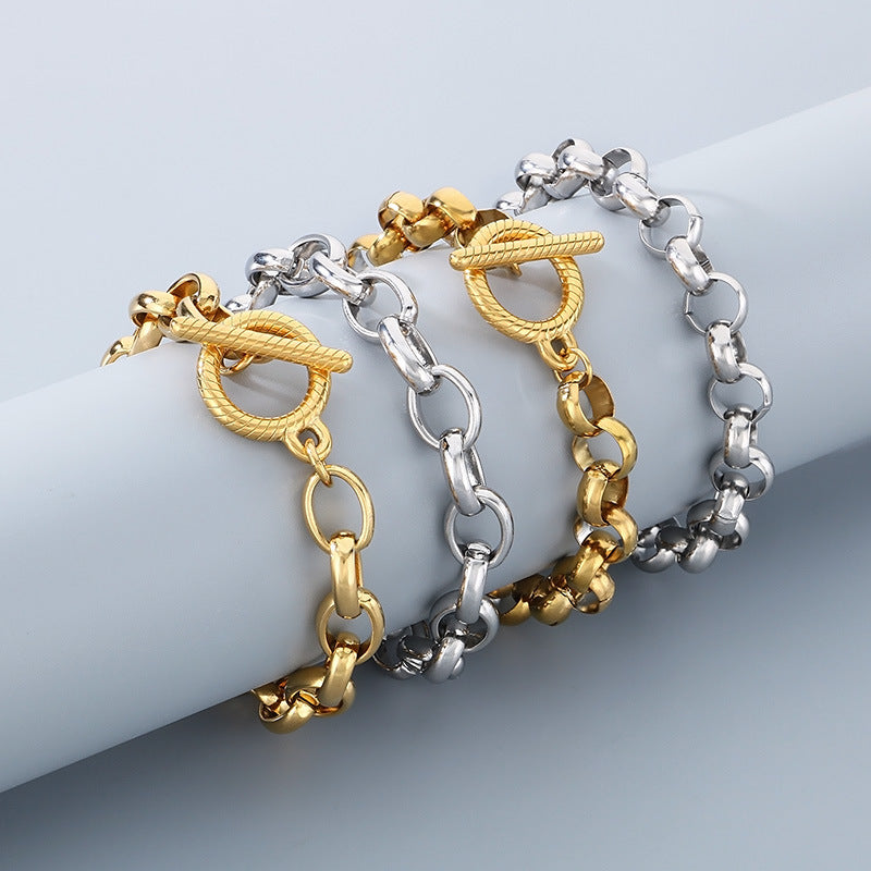 Planderful Everyday Genie Hipster Pearl Chain Bracelet Men