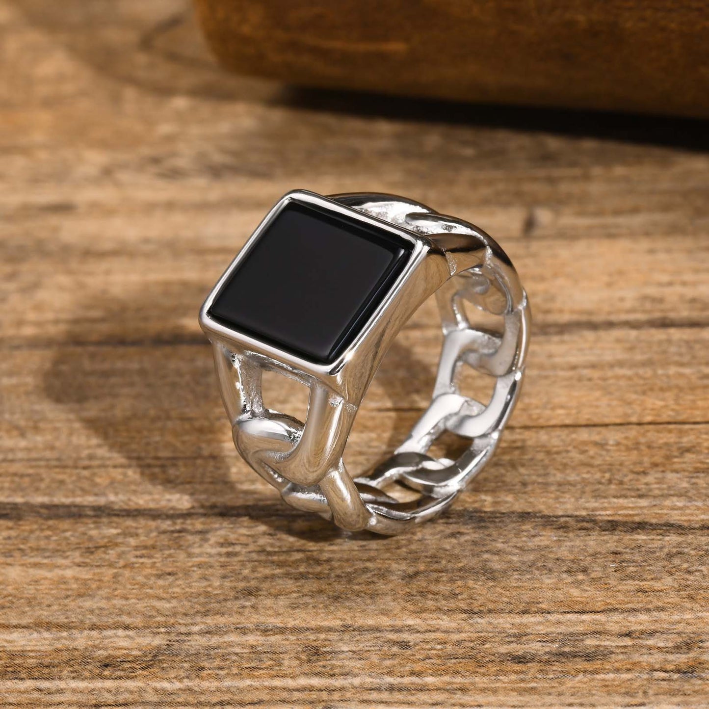 Trendy Men's Jewelry Wholesale Stainless Steel Punk Ring