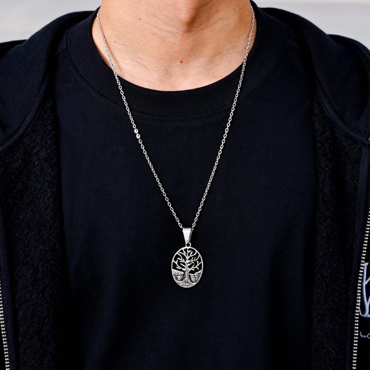 Tree of Life Stainless Steel Pendant