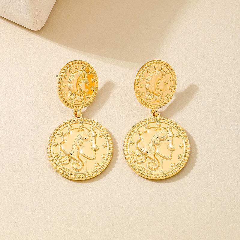 Planderful Vienna Verve Earrings – Elegant European Retro Design