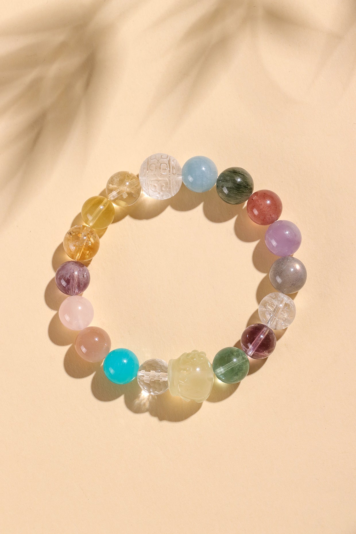 Planderful Fortune's Favor Bracelet – Elegant Aquamarine Crystal Design