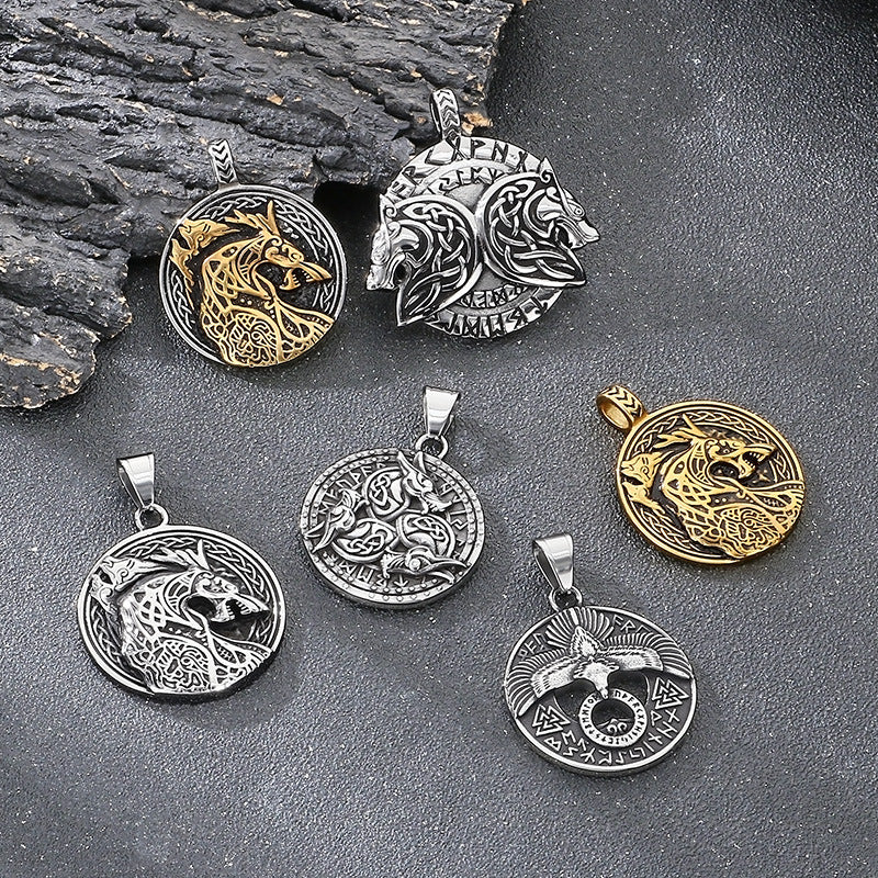 Planderful Celtic Knot Pendant Bold For Men Stainless Steel